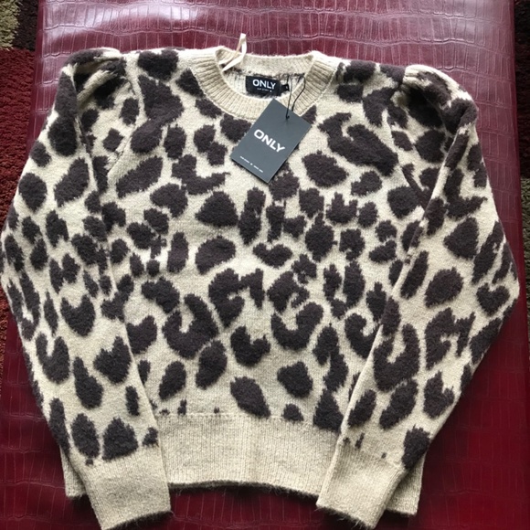 Only Leopard Print Sweater - Picture 3 of 4
